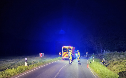 FW Hünxe: Verkehrsunfall mit Quad - Eine schwerverletzte Person - Foto: presseportal.de