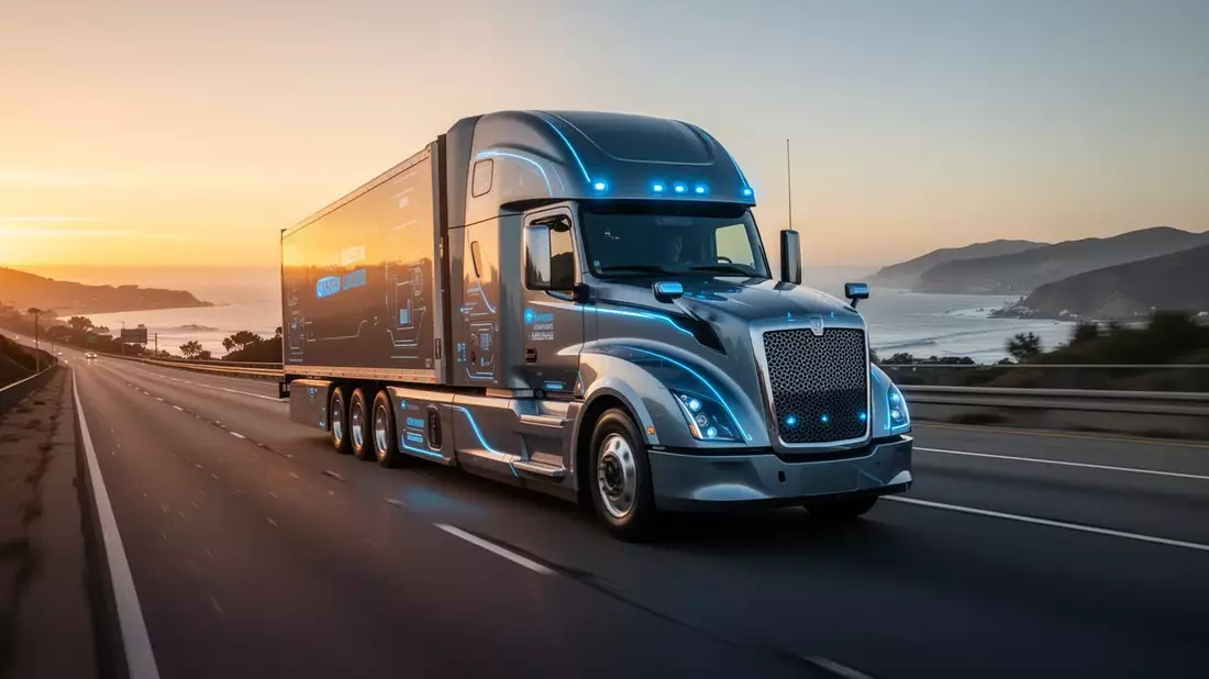 Kalifornien öffnet Autobahnen für schwere Lkw ohne Fahrer - Bild: über boerse-global.de
