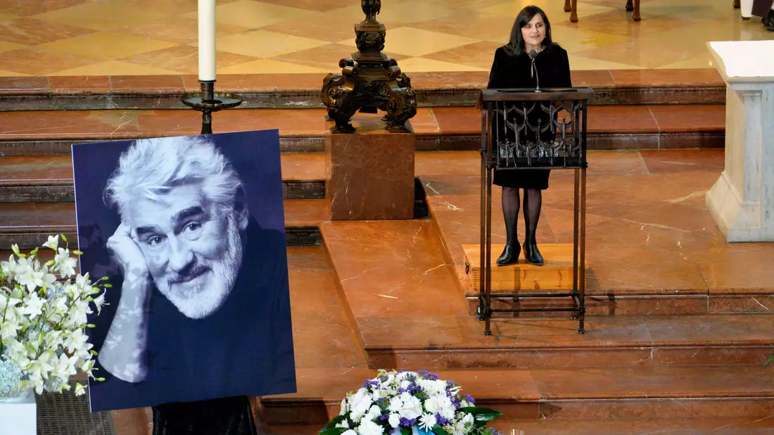 Stella Adorf sagte «Danke, Papi» - Bild: Uwe Lein/dpa
