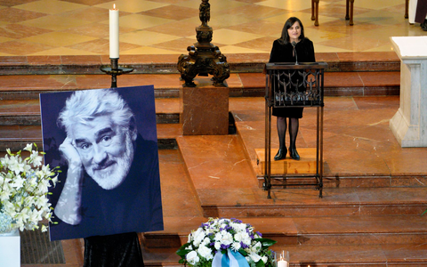 Stella Adorf sagte «Danke, Papi» - Foto: Uwe Lein/dpa