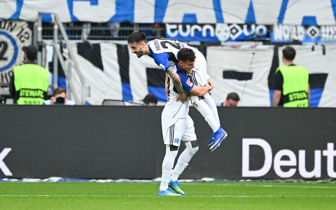 Der Hamburger SV machte in Frankfurt einen großen Schritt Richtung Klassenerhalt. - Foto: Florian Wiegand/dpa