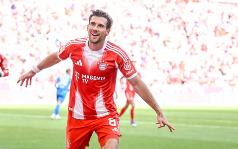 Traf zweimal für die Bayern: Leon Goretzka - Foto: Harry Langer/dpa