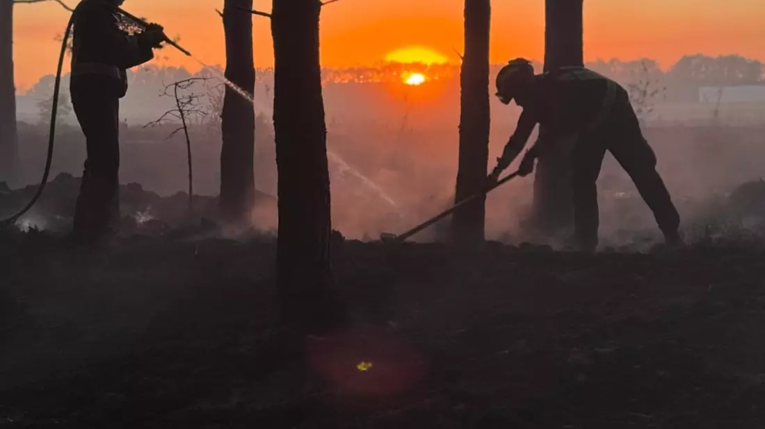 FW-BN: 2. Folgemeldung und Abschlussmeldung: EU-Waldbrandmodul in den Niederlanden eingesetzt. - Bild: presseportal.de