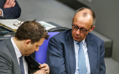Lars Klingbeil und Friedrich Merz (Archiv) - Foto: via dts Nachrichtenagentur