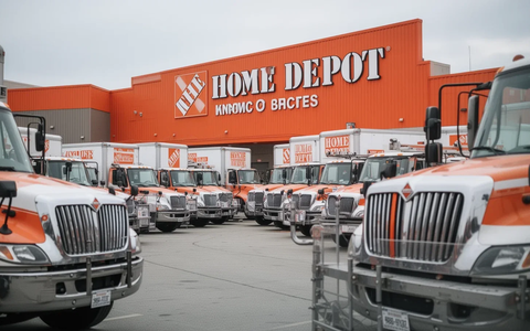 Home Depot Aktie: Temco-Fahrer demonstrieren am 1. Mai - Foto: über boerse-global.de