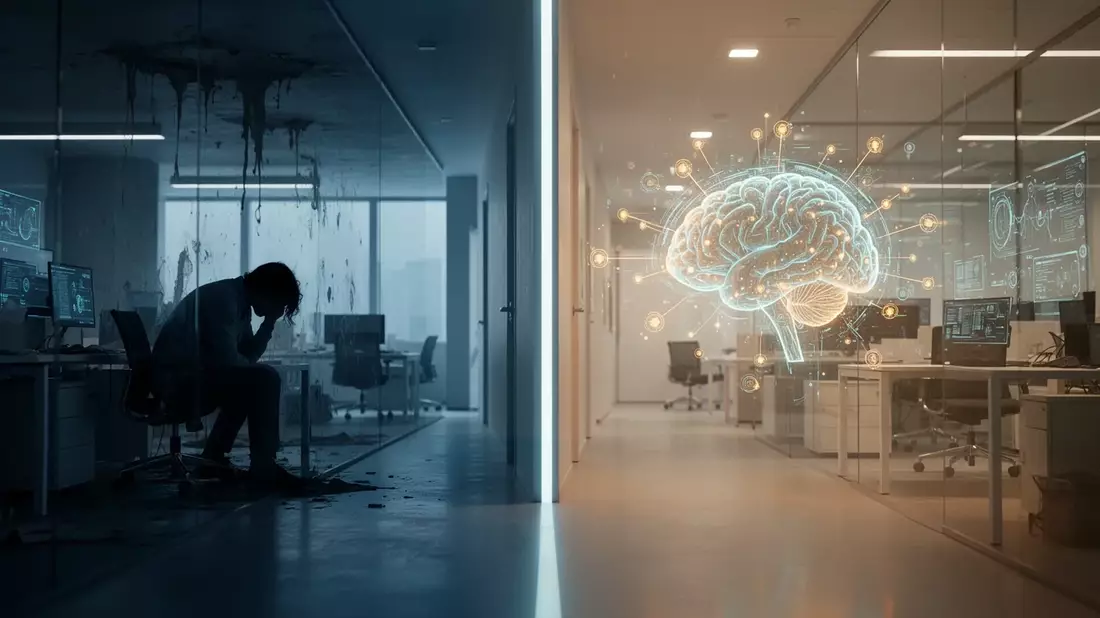 Psychische Gesundheit am Arbeitsplatz: Burnout-Prävention wird zum Milliardenmarkt - Bild: über boerse-global.de