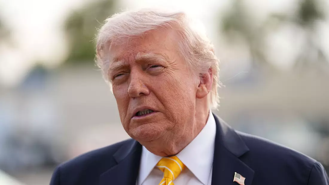 Trump ist wenig optimistisch, dass ein neuer Iran-Plan umsetzbar sein könnte.  - Bild: Matt Rourke/AP/dpa
