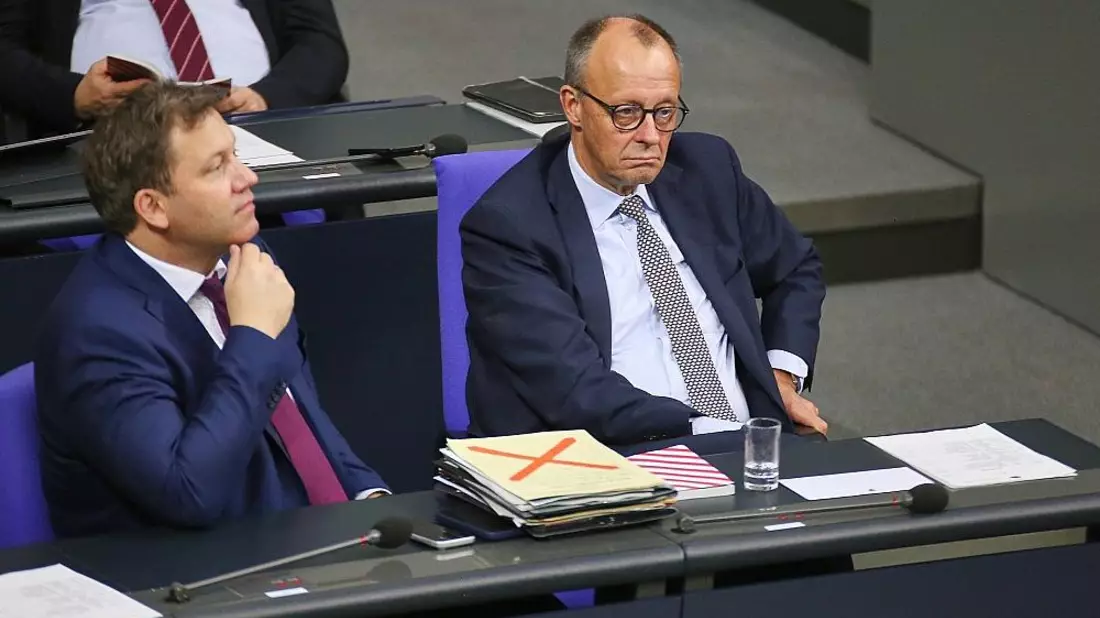 Lars Klingbeil und Friedrich Merz (Archiv) - Bild: via dts Nachrichtenagentur