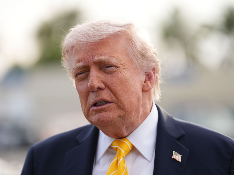 Trump ist wenig optimistisch, dass ein neuer Iran-Plan umsetzbar sein könnte. - Foto: Matt Rourke/AP/dpa