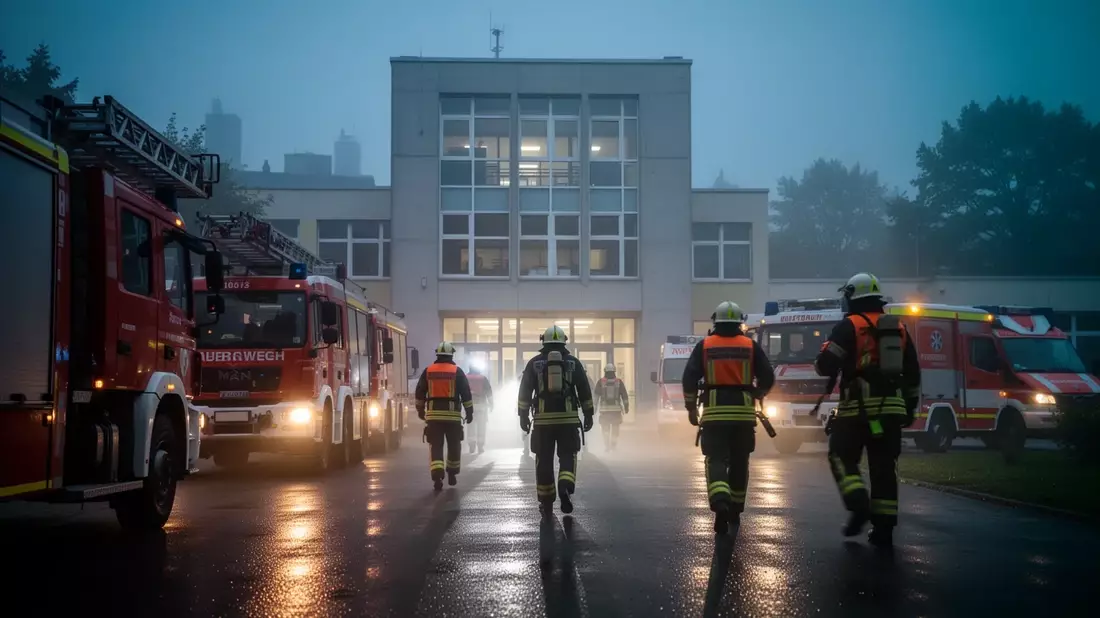 Feuerwehr-Einsatz in Freital: Großübung testet Schul-Sicherheit - Bild: über boerse-global.de