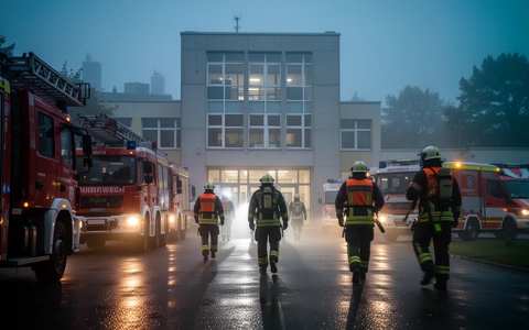 Feuerwehr-Einsatz in Freital: Großübung testet Schul-Sicherheit - Foto: über boerse-global.de