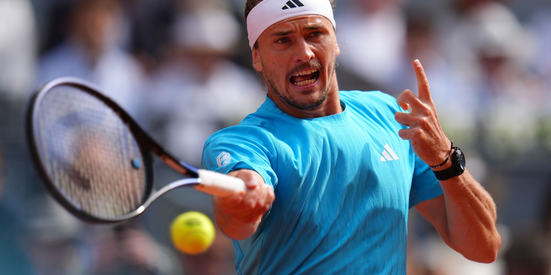 Alexander Zverev verpasst den Titel in Madrid - Foto: Manu Fernandez/AP/dpa