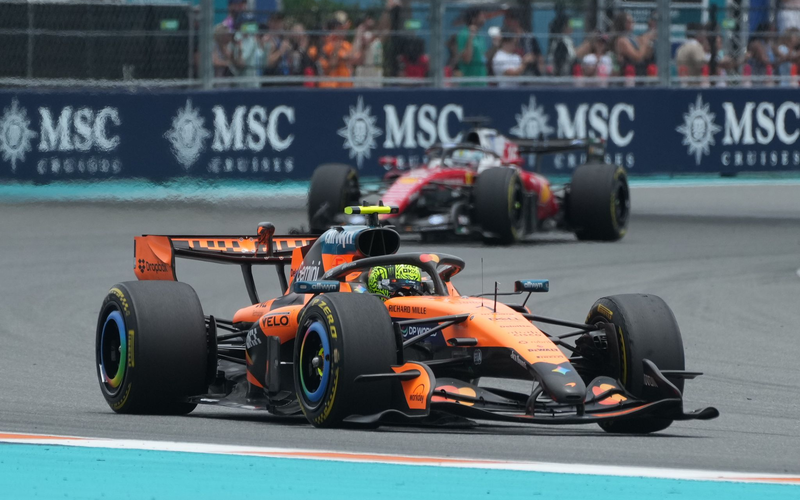 Lando Norris zählt mit McLaren wieder zur Spitze in der Formel 1. - Foto: Marta Lavandier/AP/dpa