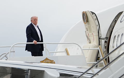 Trump machte keine Angaben dazu, inwiefern der Iran vorab über die US-Initiative informiert war.  - Foto: Matt Rourke/AP/dpa