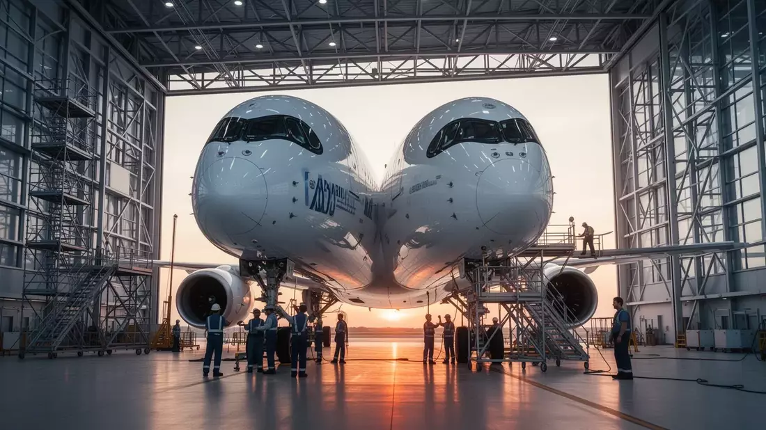 Airbus: A350-Wartungs-Joint-Venture mit Air France - Bild: über boerse-global.de