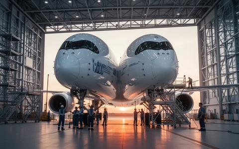 Airbus: A350-Wartungs-Joint-Venture mit Air France - Foto: über boerse-global.de
