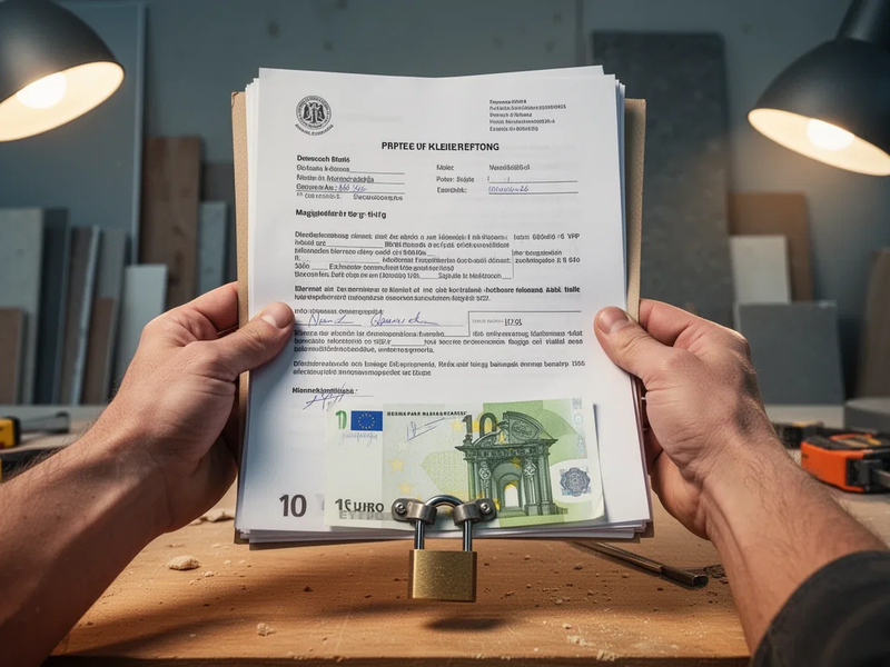 Sicherheitseinbehalt: Neue Regeln für Handwerker und Bauunternehmen - Foto: über boerse-global.de