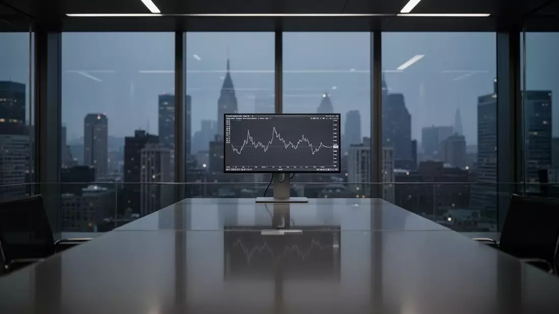 Yeebo: Stiller Börsentag Illustration mit AI erstellt übermittelt durch boerse-global.de