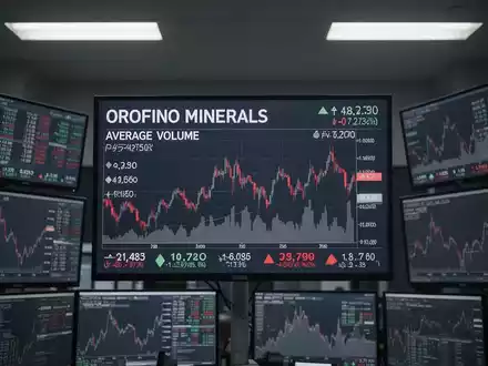 Orofino Minerals Aktie: Durchschnittliches Volumen - Foto: über boerse-global.de