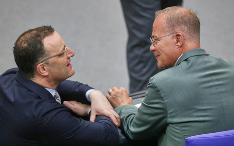 Jens Spahn und Matthias Miersch (Archiv) - Foto: via dts Nachrichtenagentur