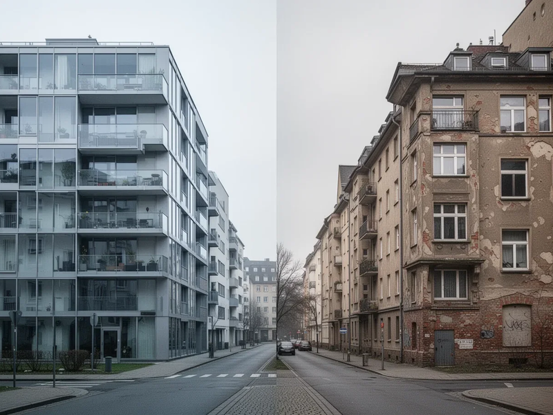 Deutscher Immobilienmarkt: Preisschere klafft immer weiter auseinander - Foto: über boerse-global.de