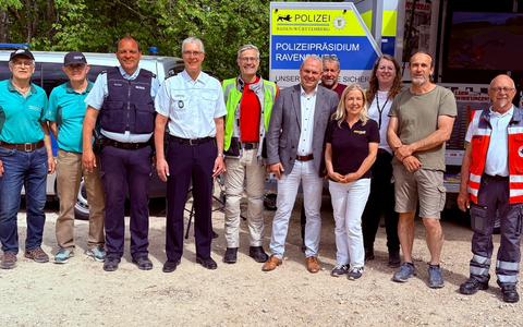 PP Ravensburg: Gemeinsamer Biker-Aktionstag am Knopfmacherfels - Start in die Motorradsaison 2026 - Foto: presseportal.de