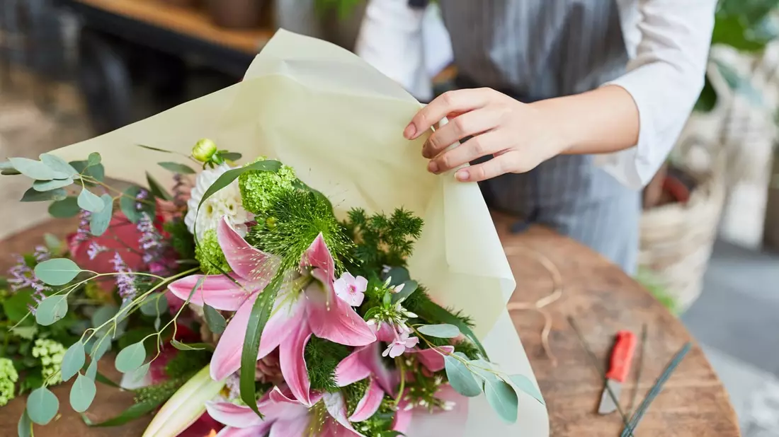 Blumen zum Muttertag - und die Verpackung? - Bild: presseportal.de