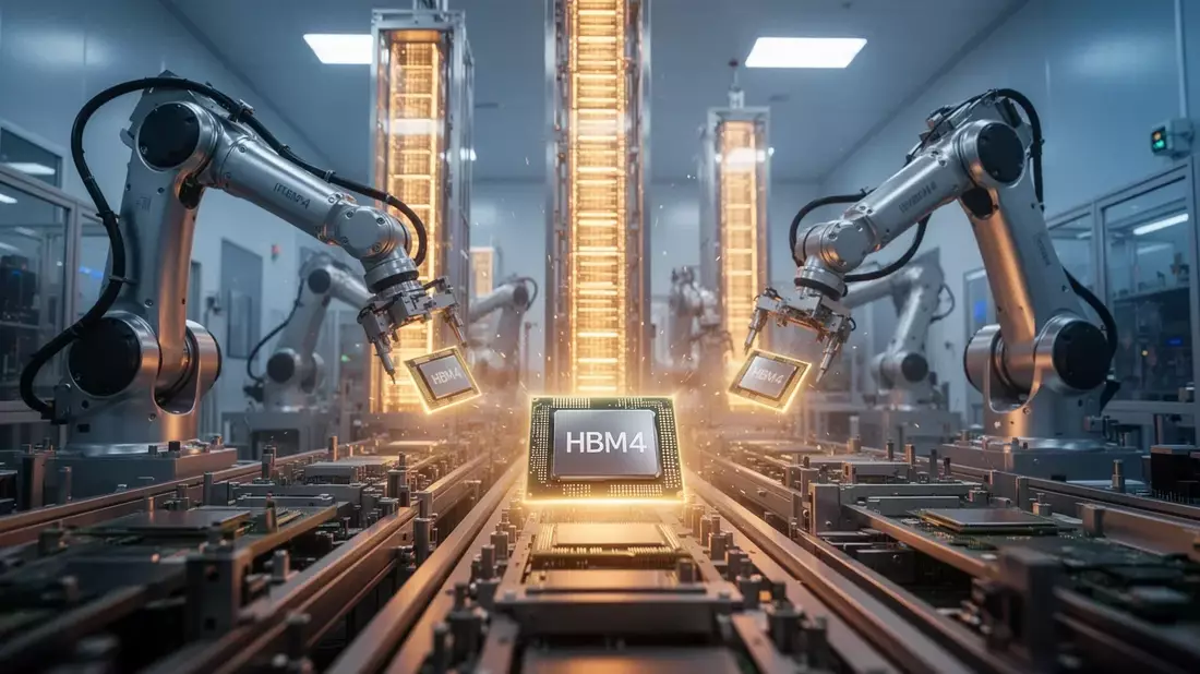 Micron: HBM4 für Vera Rubin in Produktion - Bild: über boerse-global.de