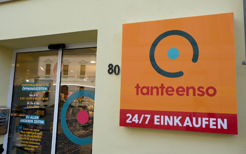 Tante Enso betreibt bereits zahlreiche Mini-Supermärkte in Deutschland, unter anderem in Wörlitz. (Archivbild) - Foto: Heiko Rebsch/dpa