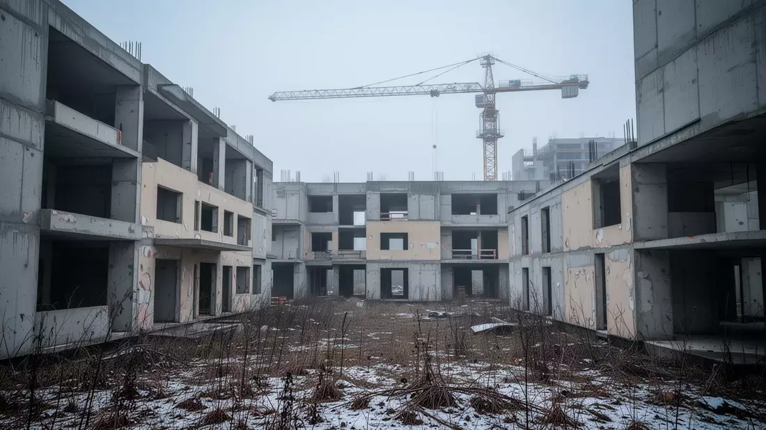 Wohnungsmarkt in Sachsen-Anhalt: Baugenehmigungen brechen ein - Bild: über boerse-global.de