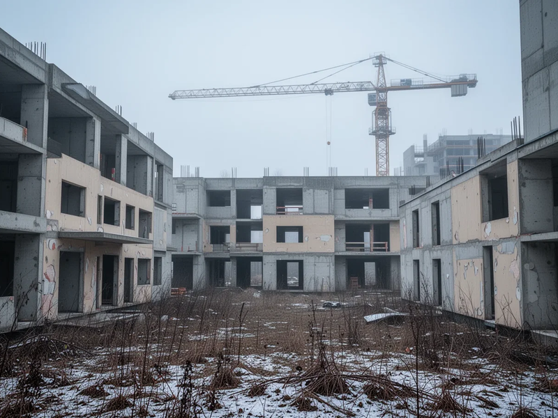 Wohnungsmarkt in Sachsen-Anhalt: Baugenehmigungen brechen ein - Foto: über boerse-global.de