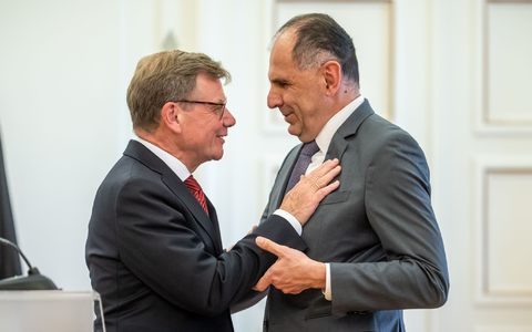 Wadephul will die Beziehungen zu Griechenland deutlich intensivieren. - Foto: Michael Kappeler/dpa