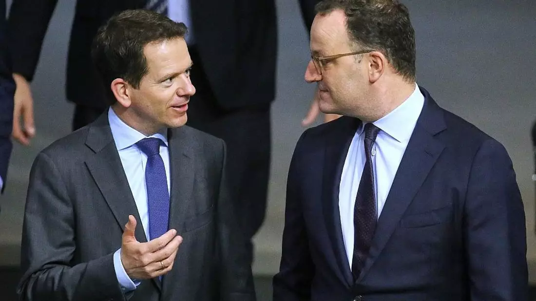 Martin Plum und Jens Spahn (Archiv) - Bild: via dts Nachrichtenagentur