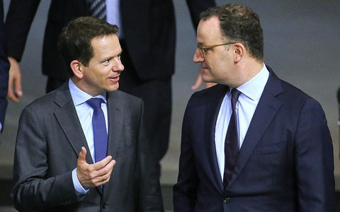Martin Plum und Jens Spahn (Archiv) - Foto: via dts Nachrichtenagentur