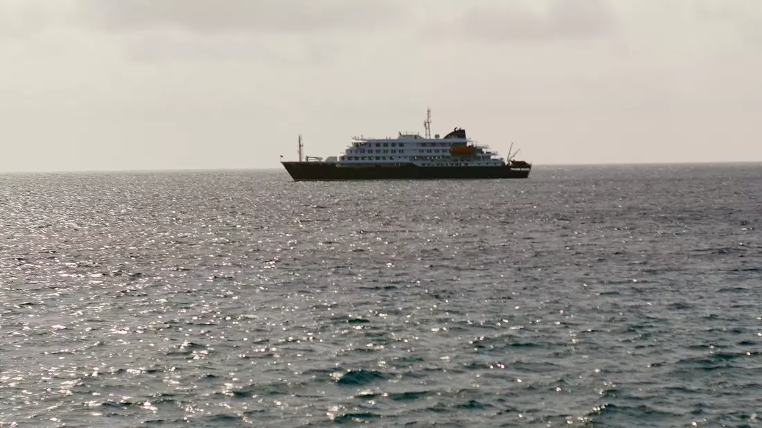 Auf dem Schiff hat es möglicherweise einen Virusausbruch gegeben.  - Bild: Arilson Almeida/AP/dpa