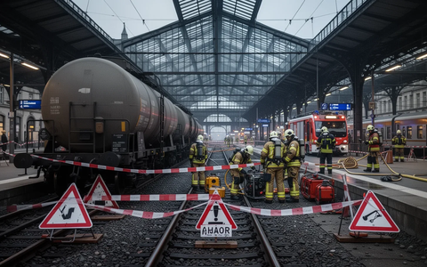 Chemieunfall am Salzburger Hauptbahnhof: Großeinsatz nach Gefahrgut-Leck - Foto: über boerse-global.de