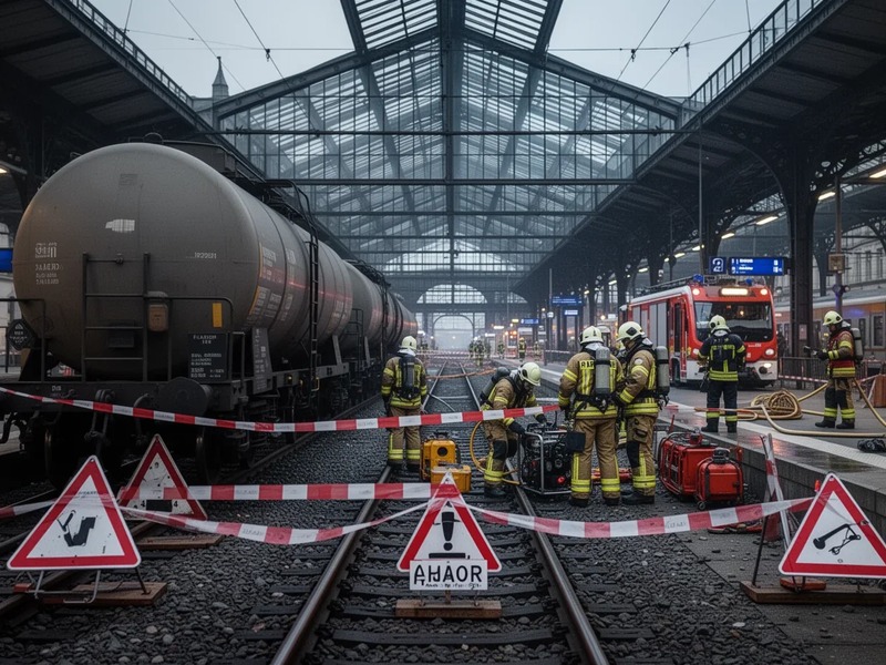 Chemieunfall am Salzburger Hauptbahnhof: Großeinsatz nach Gefahrgut-Leck - Foto: über boerse-global.de