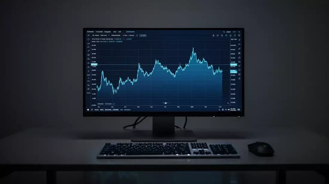 Litecred: Ruhiger Handel Illustration mit AI erstellt übermittelt durch boerse-global.de