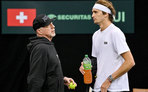 Tennis-Legende Boris Becker wünscht sich mehr Kampfgeist bei Alexander Zverev. (Archivbild) - Foto: Harald Tittel/dpa