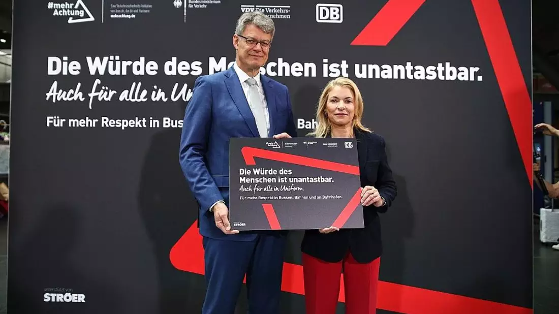Patrick Schnieder und Evelyn Palla am 05.05.2026 - Bild: via dts Nachrichtenagentur