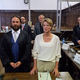 Christina Block ist eine von sieben Angeklagten im Prozess. - Foto: Georg Wendt/dpa-Pool/dpa