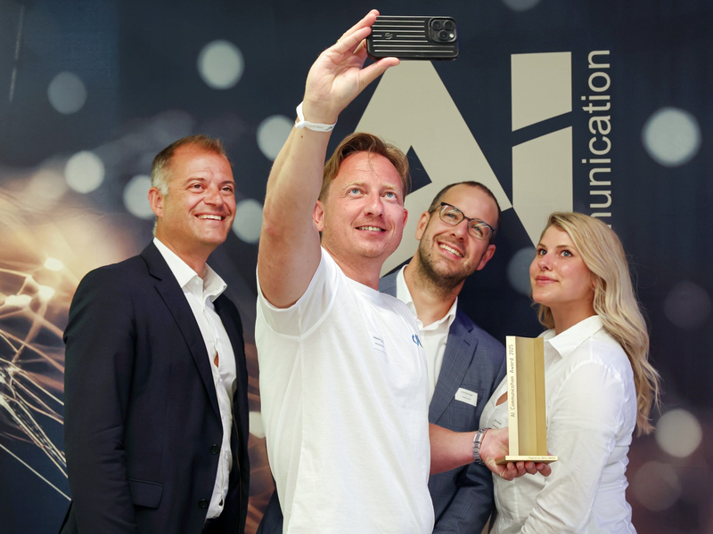 Ein Award für die Zukunft: AI Communication Award 2026 / Kostenfreie Einreichungen für Unternehmen, Agenturen, Start-ups, Behörden und Studierende - Foto: presseportal.de