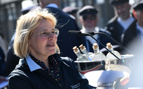 Franziska Junge, Leiterin des Nationalparks Schleswig-Holsteinisches Wattenmeer, hält es für wichtig, auf klimafreundliche Mobilität zu setzen. - Foto: Lea Albert/dpa