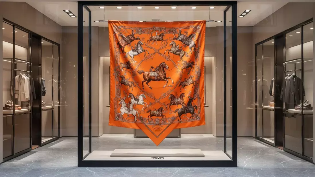 Hermès: KGV fällt auf 38,3x - Bild: über boerse-global.de