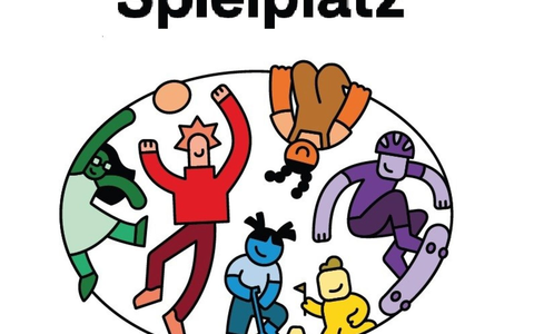 So soll das neue Spielplatz-Schild aussehen. (Handout) - Foto: Petra Wallraff-Becker/Stadt Köln /dpa