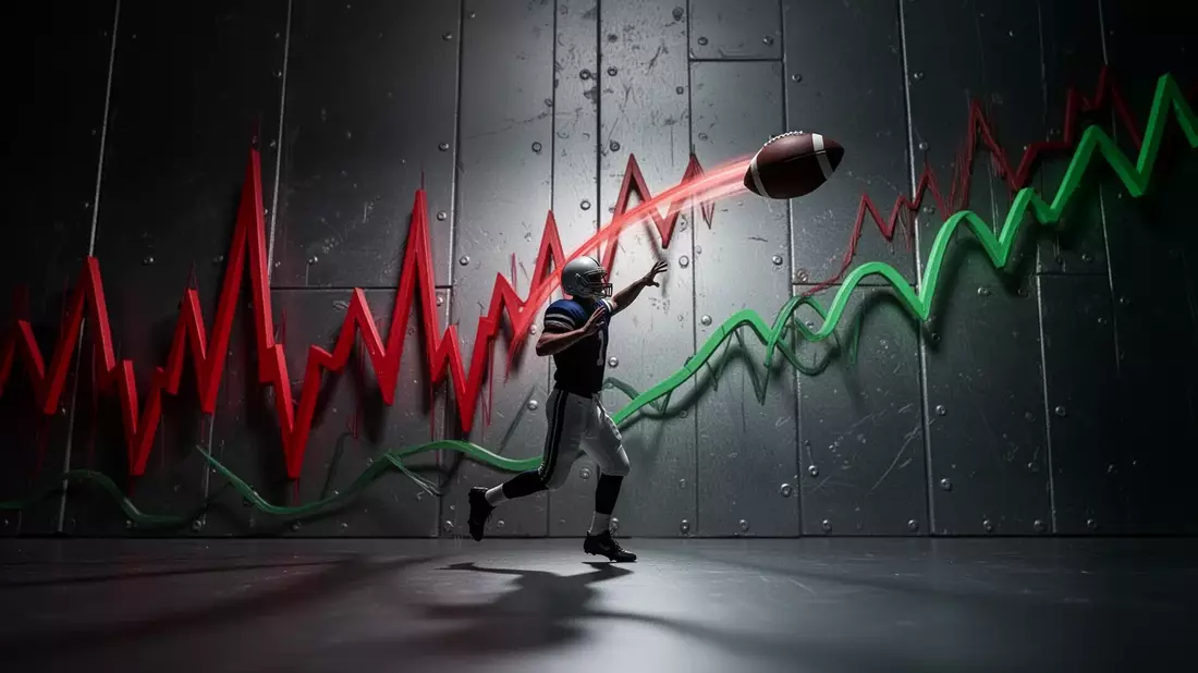 Quarterback Resources Aktie: Volatilität von 44% auf 29% - Bild: über boerse-global.de