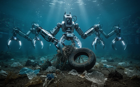 KI-Roboterflotten erobern den Meeresboden im Kampf gegen Plastik - Foto: über boerse-global.de