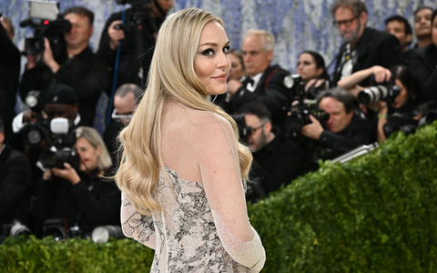 Lindsey Vonn bei der Met-Gala in New York. - Foto: Evan Agostini/Invision/AP/dpa