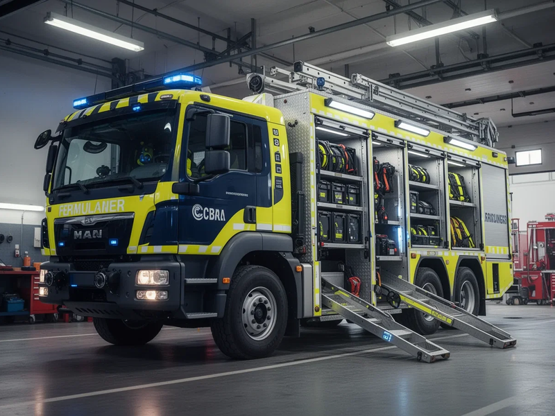 Chemnitz rüstet für Gefahrgut-Einsätze: Neues Spezialfahrzeug im Dienst - Foto: über boerse-global.de