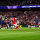 Bukayo Saka (7) traf zur 1:0-Führung von Arsenal. - Foto: John Walton/PA Wire/dpa